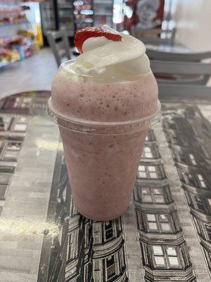 Banana strawberry smoothie