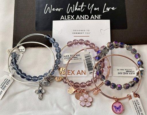 *‿* Best part of #Spring are always the candy crystal bangles and lucky charms. #AlexAndAni @ #ArtsyAbode-St.Augustine