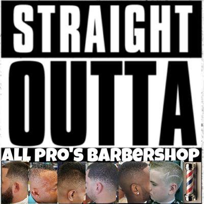 Haircuts by the barbers at #allprosbarbershop