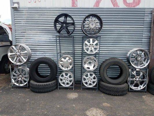 We offer new and used custom and original wheels.