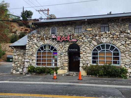 Front of the Rock Inn, Lake Hughes