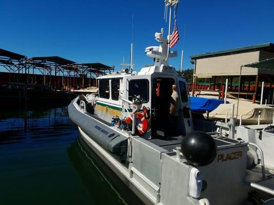 Placer Sheriff Boat