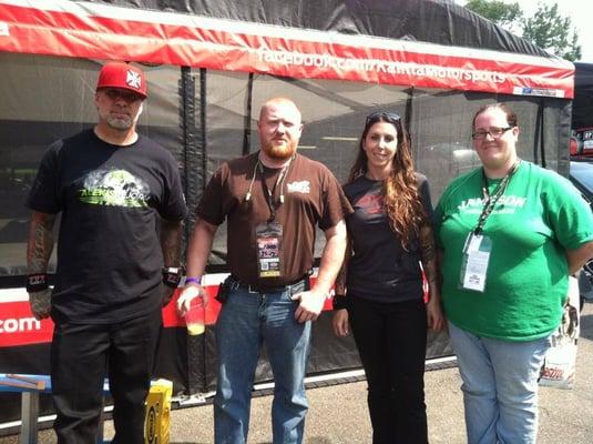 Hanging out with Alexis DeJoria and Jesse James