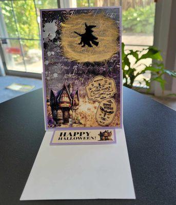 3Quarter Designs Halloween Easel Card