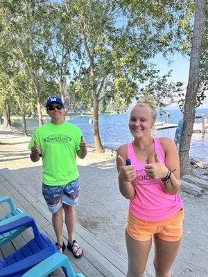 Shoreline watercraft lake Chelan summer fun