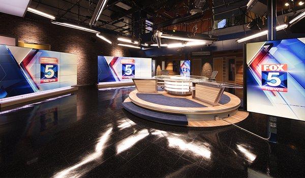 A peak into FOX 5 San Diego's studio.