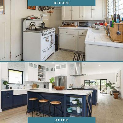 Before and After Photos of a Property Renovation we Funded in Los Angeles, CA https://www.marshallreddick.com/loan-programs