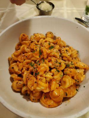 Shrimp pasta