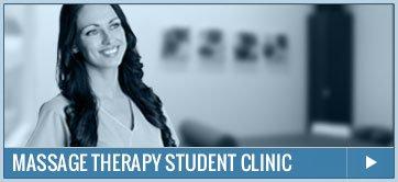 Enjoy our Student Massage Therapy Clinic