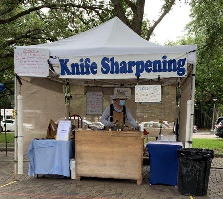 Knife sharpening