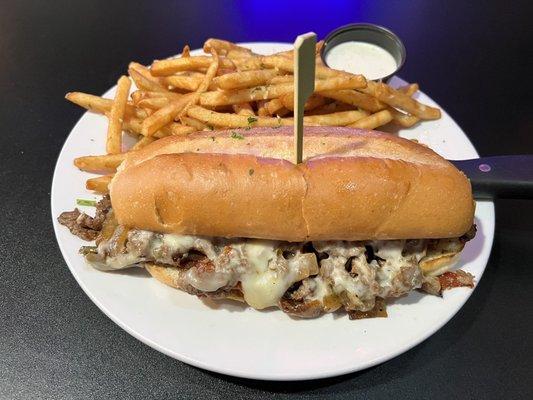 Philly cheese steak