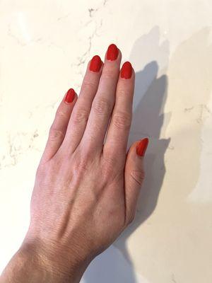 Gel manicure