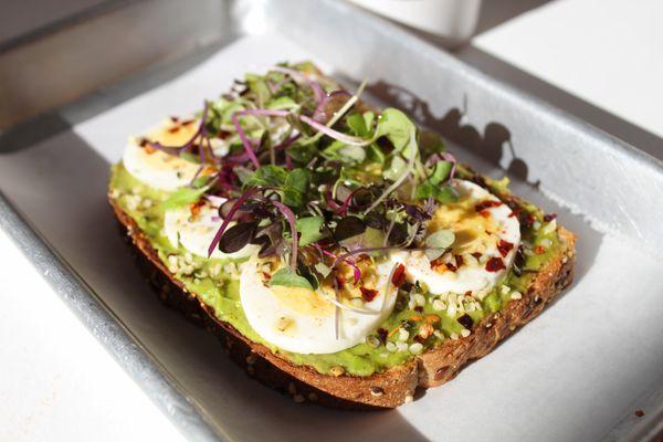 Loaded Avocado Egg Toast