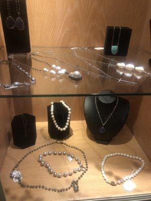 Display case from The Jewelry Shop inside the Ritz Carlton Marina Del Rey