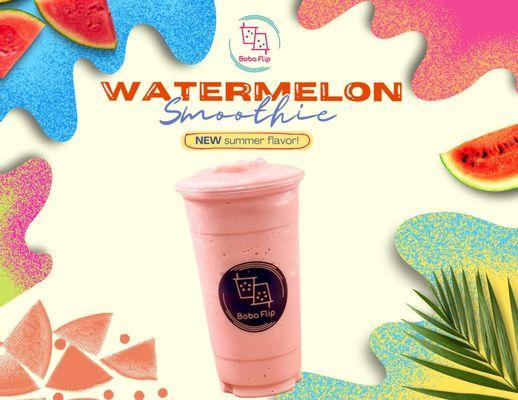 NEW SUMMER DRINK!! -- WATERMELON SMOOTHIE