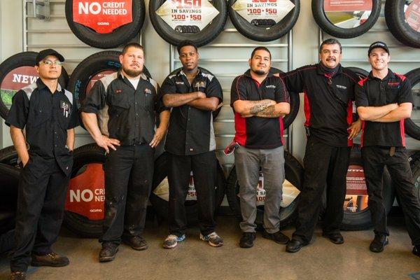 This is our team! they have the expertise to solve your vehicles issues.