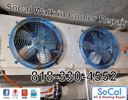 Walk in Cooler Repair San Fernando Valley! 818-330-4552