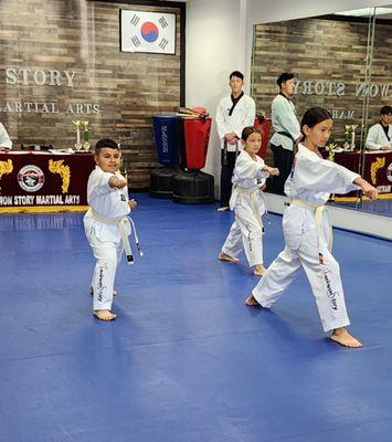 Awesome young athletes at the 46th Promotion Test