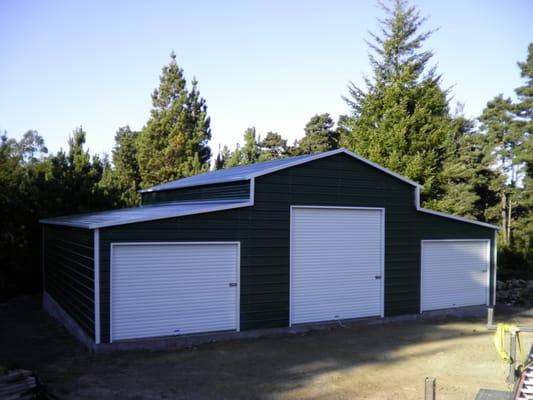 Enclosed Garage