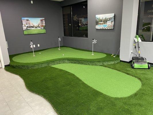 Showroom flooring