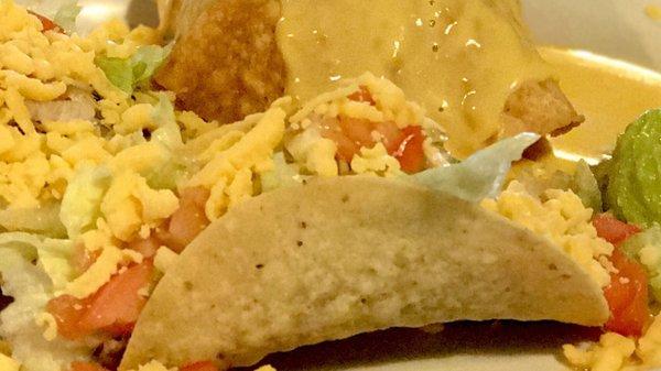 Taco from Bravo dinner. Outstanding. Fresh ingredients and taco had the right crunch.