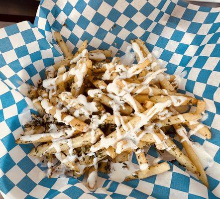 Garlic fries - yummy!