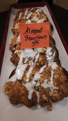 Almond Bearclaws....