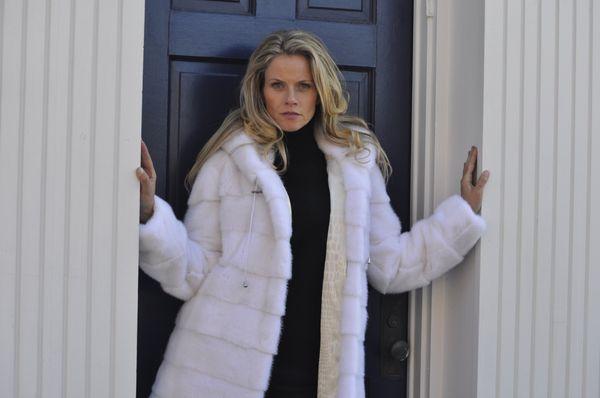 White Fur Coat