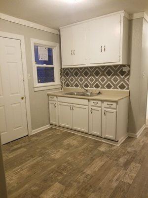 Interior remodel kitchen after