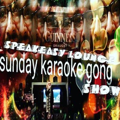 Sundays... Gong show karaoke...  Its a game of song and chance.