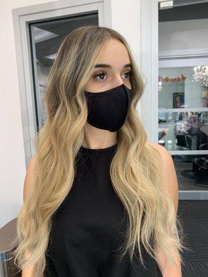 Long hair balayage by Alexa