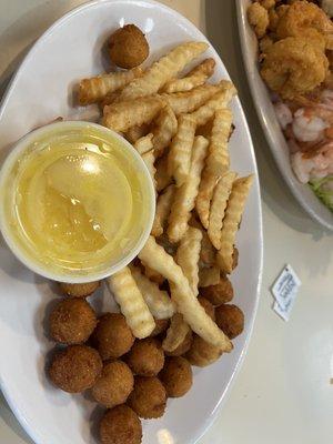 Hush puppies & fries