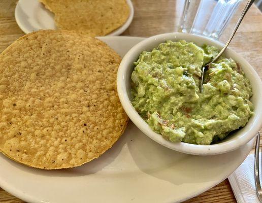 Guacamole y Tostadas