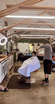 Make an appointment @ Redwoodbarbershopfolsom.com