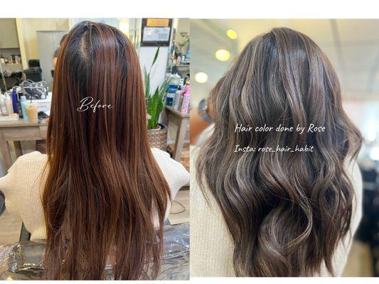 Color correction done by Rose, text her at 626-899-5831 for your consultation and appointment. Thank you.