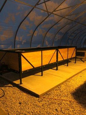 16 ft. Flow-through Vermicomposting System