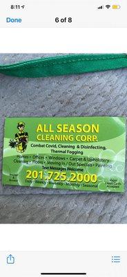 All Seasons Green Cleaning