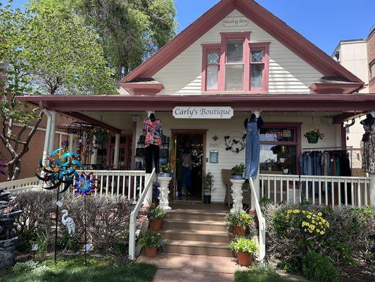 Located in the heart of Olde Town Arvada, Carly's  Boutique is a local favorite.