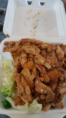 The places specialty - Chicken Teriyaki