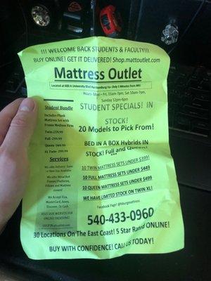 Mattress Outlet - Harrisonburg