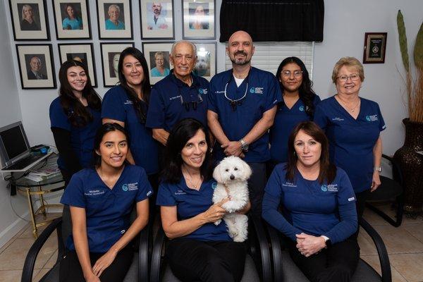 The incredibile team at the Advanced Dental Cosmetic Center