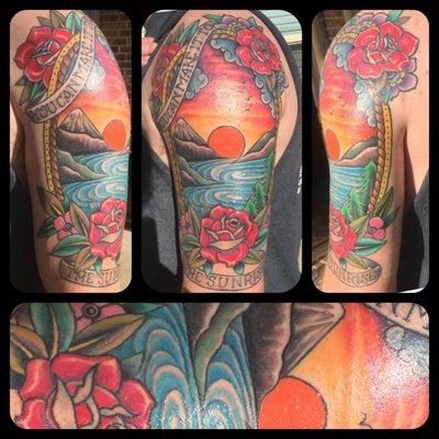 Color tattoo by Hannah Skalsky.