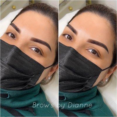 New Ombré powder brow set for this sweet lady