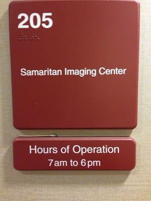 Radiology PIH Health Good Samaritan Hospital