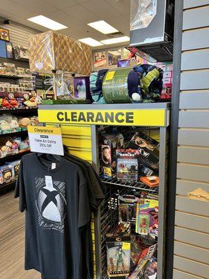 Game Stop 1735 W. Craig Rd. #3 9-4-2022 Clearance Section