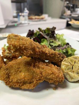 Veal schnitzel