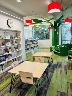 Part of the children's section @ Cleveland Park Library