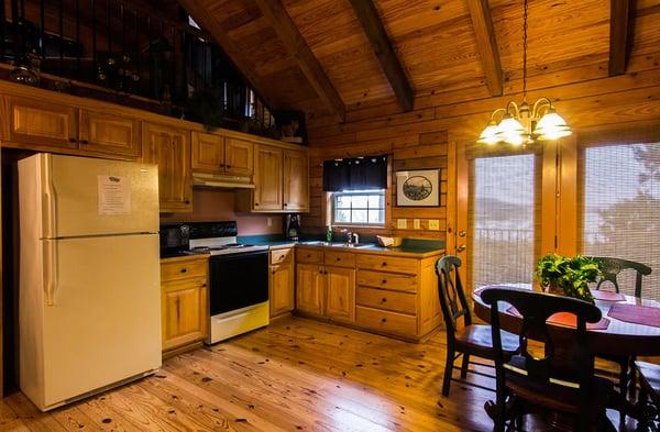 Kitchen Kenzy's Wilderness. Sleeps 4