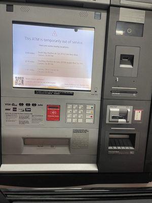 Old ATM at B of A!