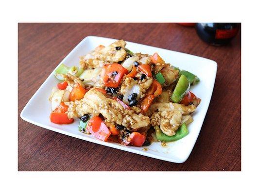 Black Bean Sauce Chicken